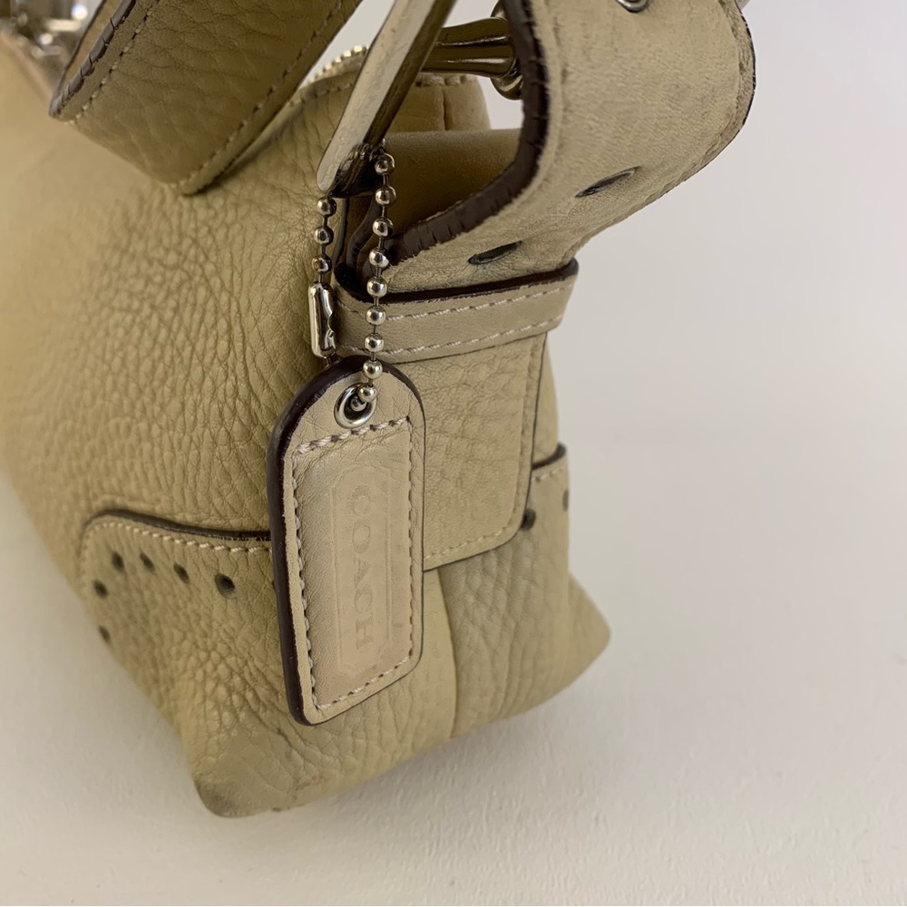 Coach Tan Leather Handbag - Picture 5 of 6